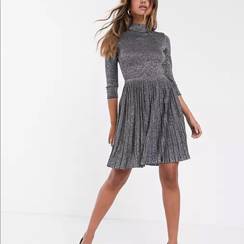 Ted Baker gunmetal dress size 4